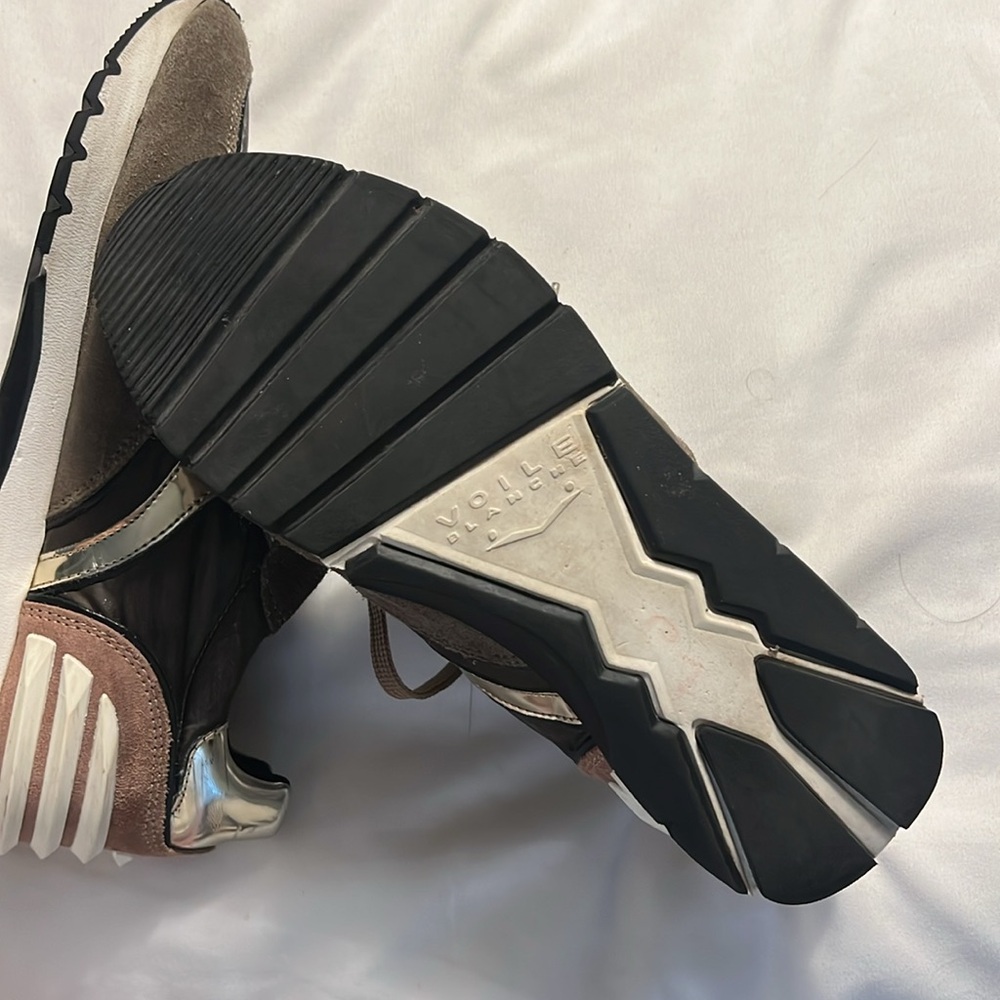 VOILE BLANCHE WOME’S PRE OWNED JULIA POWER SNEAKERS. - Picture 4 of 6